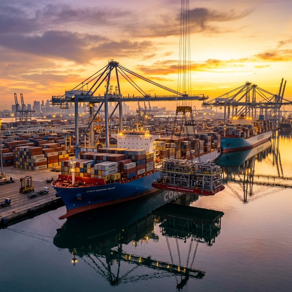 Streamlining Offshore Procurement via Middle East Logistics Hubs